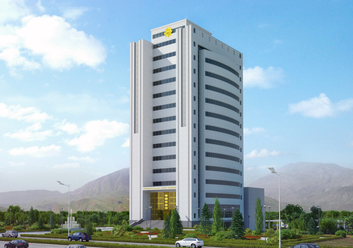 Türkmenistan Bakanlık Binaları